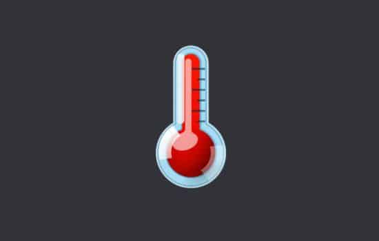 Check Temperature with Handy App
