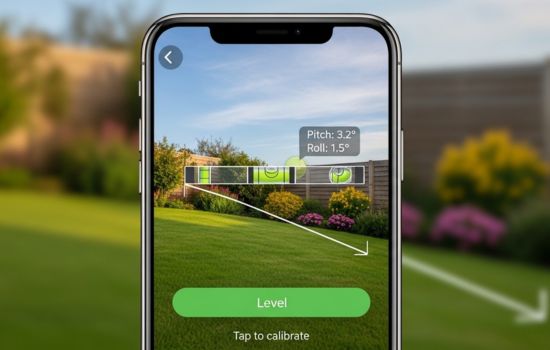 Level Your Land: Phone Camera App Solution