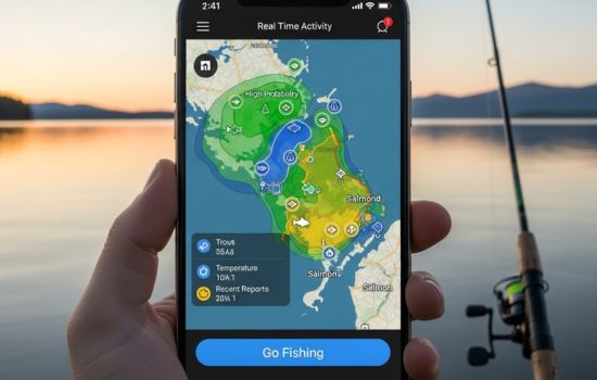 Fishing App Identifies Best Spots for Catching Fish