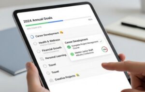 Goal Management App for Your Yearly Success