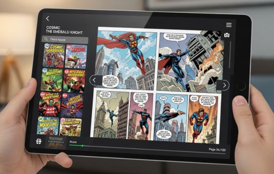 App for Reading Comic Books Anywhere Anytime